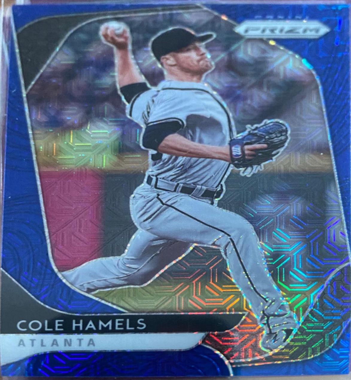 Cole Hamels [Blue Mojo Prizm] #38