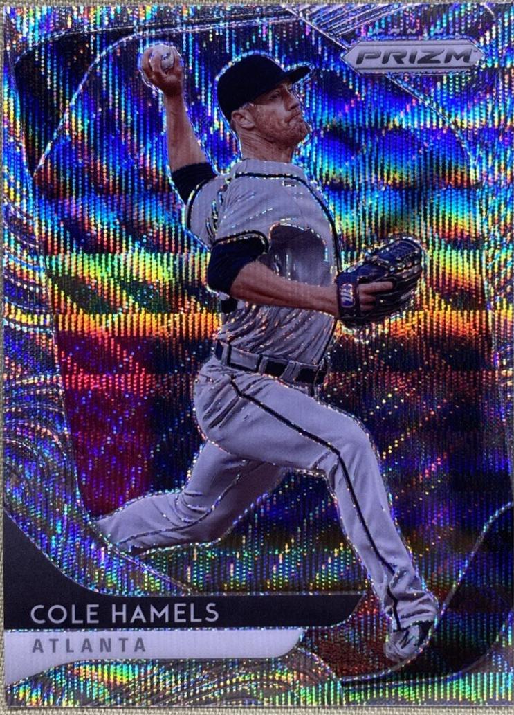Cole Hamels [Blue Wave Prizm] #38