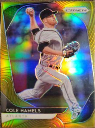 Cole Hamels [Gold Prizm] #38