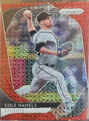 Cole Hamels [Red Mojo Prizm] #38