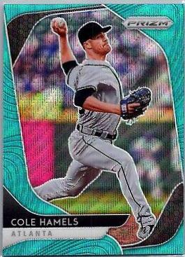 Cole Hamels [Teal Wave Prizm] #38