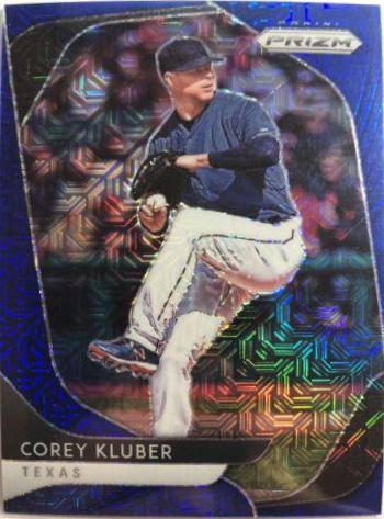 Corey Kluber [Blue Mojo Prizm] #167