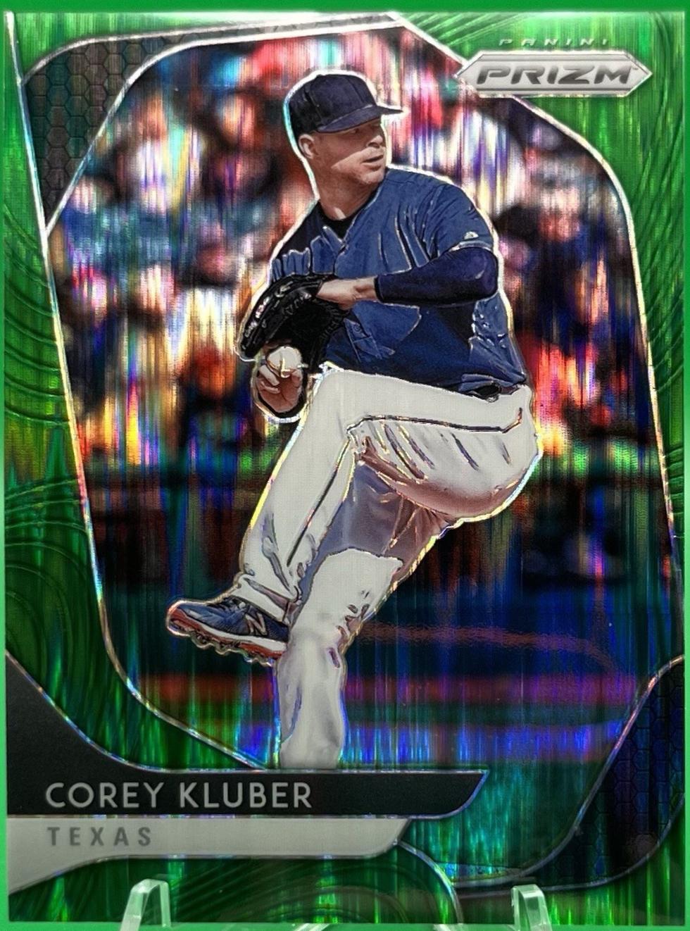 Corey Kluber [Forest Green Prizm] #167