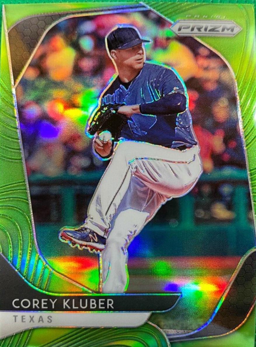 Corey Kluber [Lime Green Prizm] #167