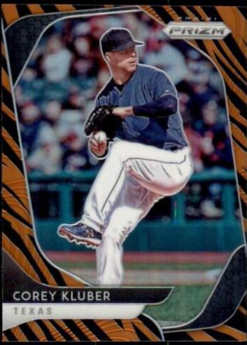 Corey Kluber [Tiger Stripe Prizm] #167