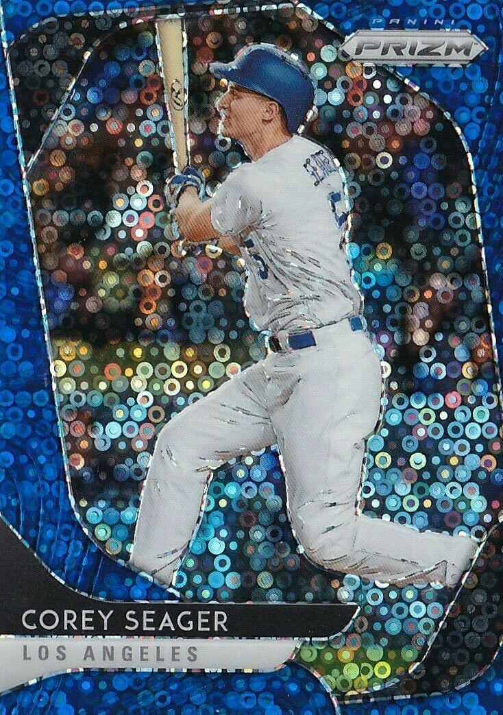 Corey Seager [Blue Donut Circles Prizm] #220