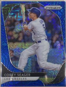 Corey Seager [Blue Mojo Prizm] #220