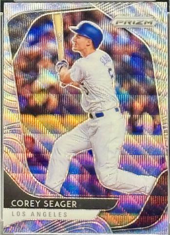 Corey Seager [Blue Wave Prizm] #220