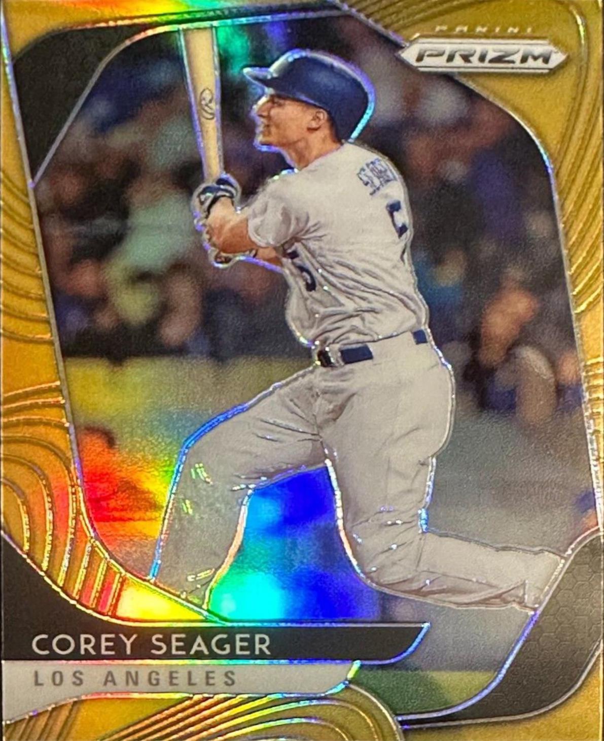 Corey Seager [Neon Orange Prizm] #220