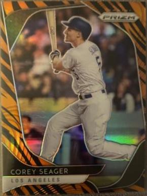 Corey Seager [Tiger Stripe Prizm] #220