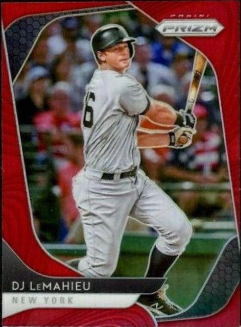 DJ LeMahieu [Red Prizm] #83