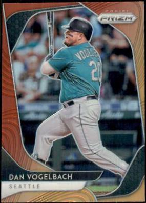 Dan Vogelbach [Red Orange Prizm] #204