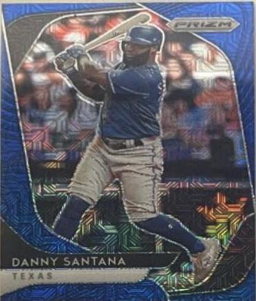 Danny Santana [Blue Mojo Prizm] #243