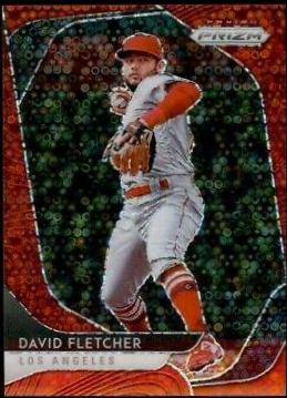 David Fletcher [Red Donut Circles Prizm] #14