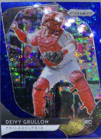 Deivy Grullon [Blue Donut Circles Prizm] #72