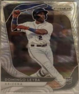 Domingo Leyba [Blue Wave Prizm] #10