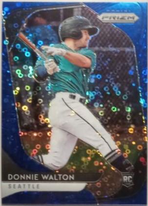 Donnie Walton [Blue Donut Circles Prizm] #201