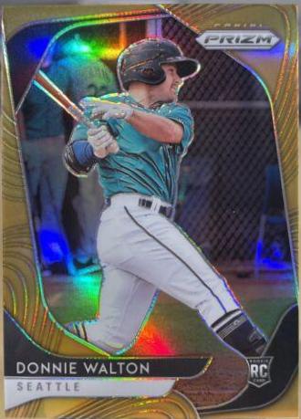 Donnie Walton [Neon Orange Prizm] #201