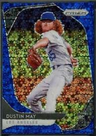 Dustin May [Blue Donut Circles Prizm] #126