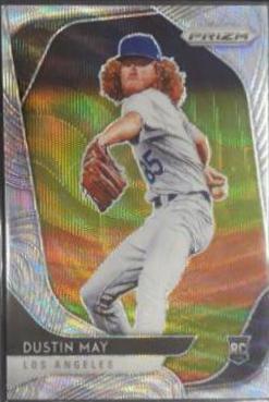Dustin May [Blue Wave Prizm] #126