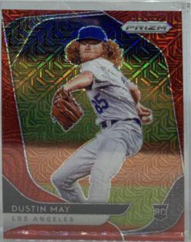 Dustin May [Red Mojo Prizm] #126