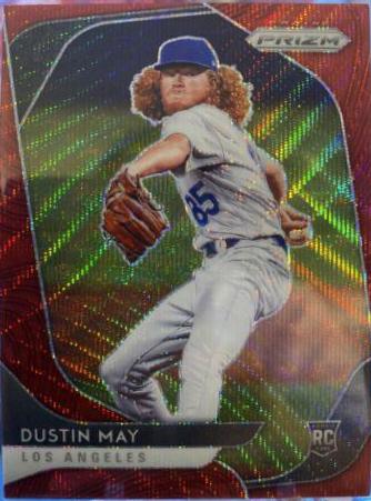 Dustin May [Red Wave Prizm] #126