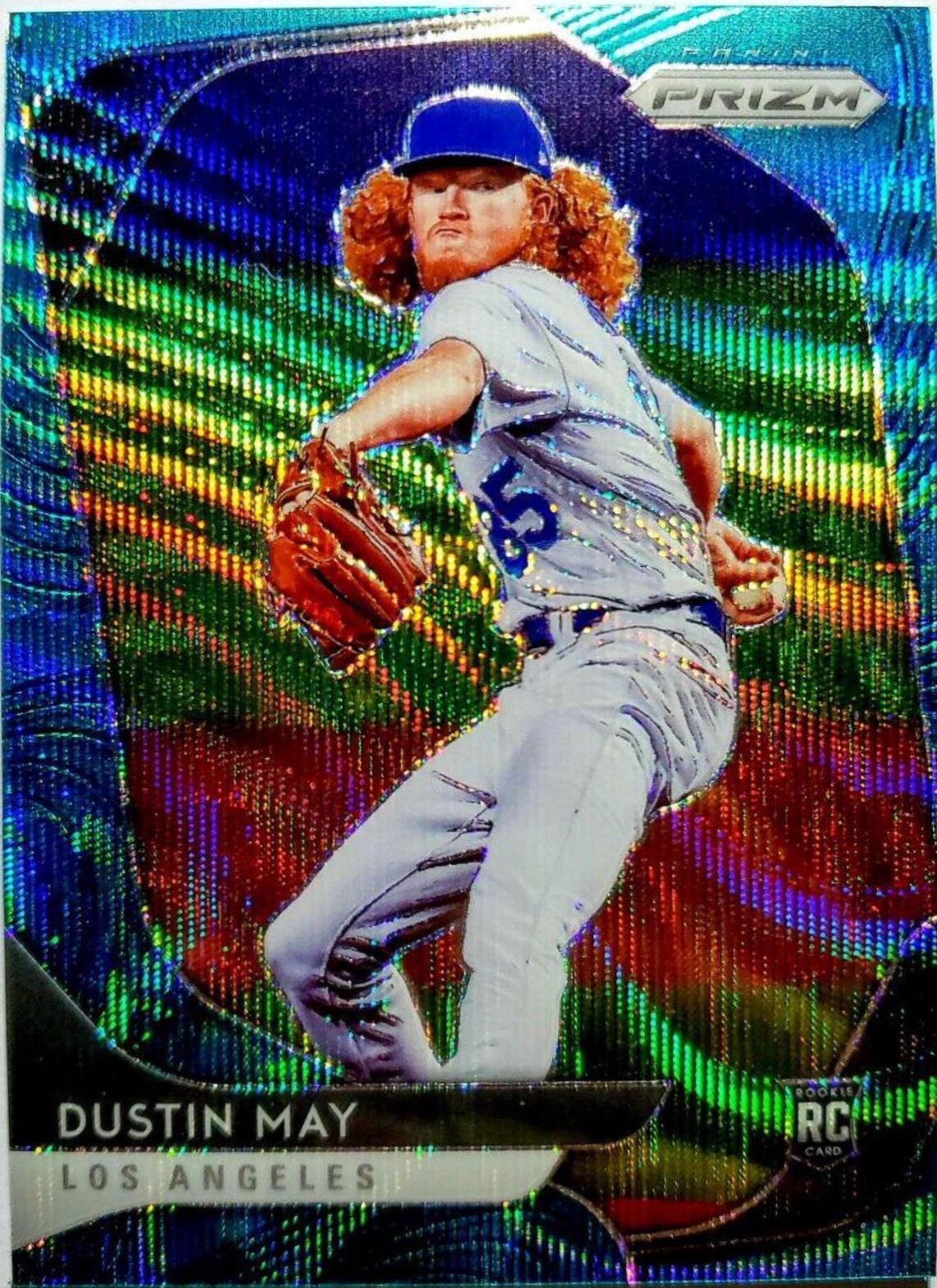 Dustin May [Teal Wave Prizm] #126
