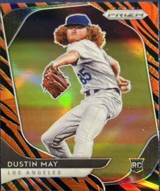 Dustin May [Tiger Stripe Prizm] #126