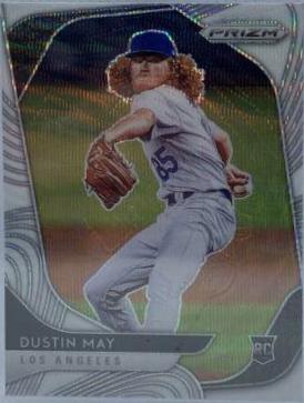Dustin May [White Wave Prizm] #126