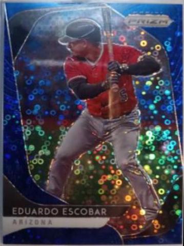 Eduardo Escobar [Blue Donut Circles Prizm] #124