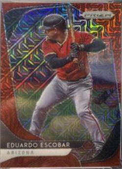 Eduardo Escobar [Red Mojo Prizm] #124