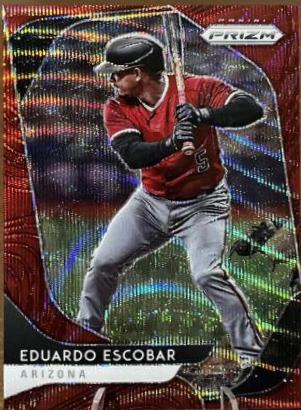 Eduardo Escobar [Red Wave Prizm] #124