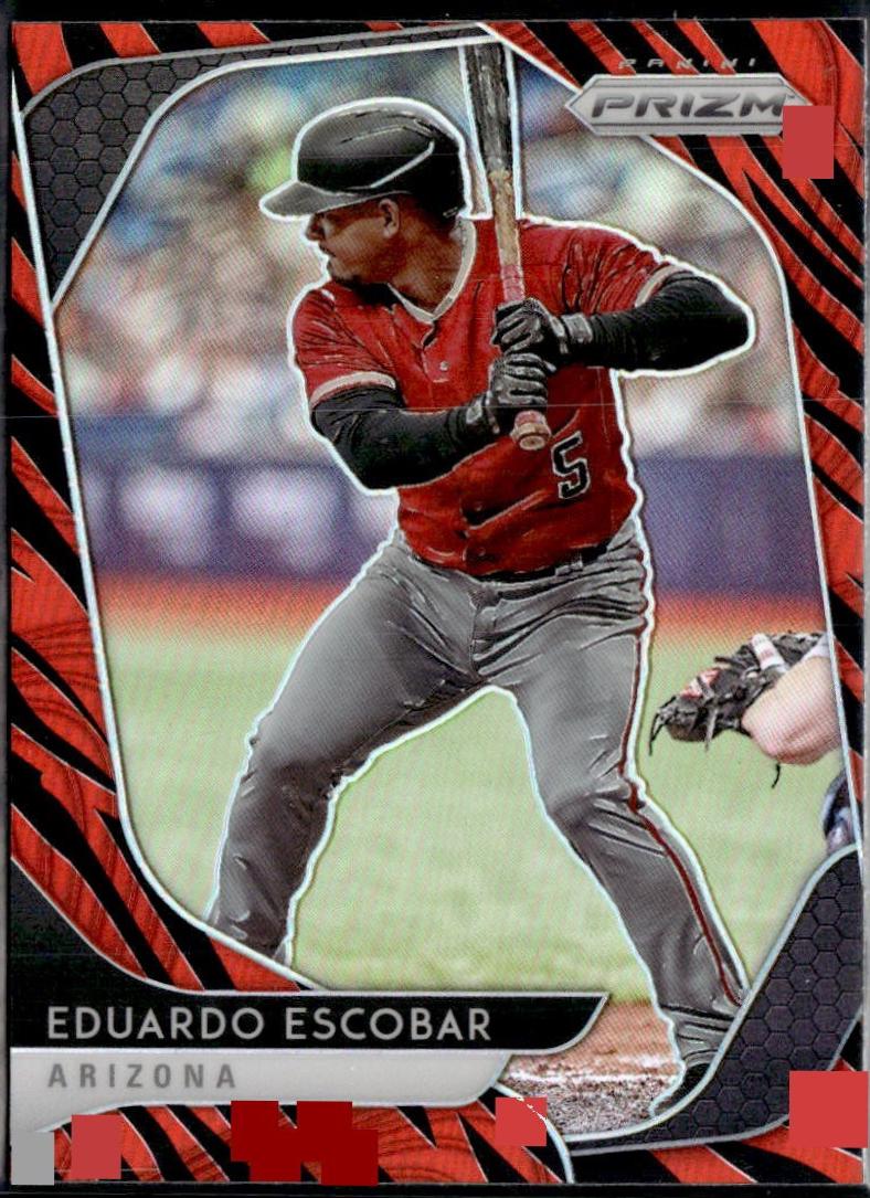 Eduardo Escobar [Tiger Stripe Prizm] #124