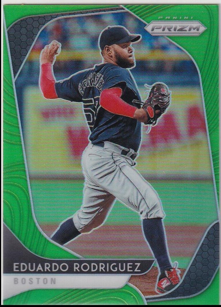 Eduardo Rodriguez [Lime Green Prizm] #18