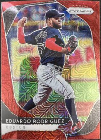 Eduardo Rodriguez [Red Mojo Prizm] #18