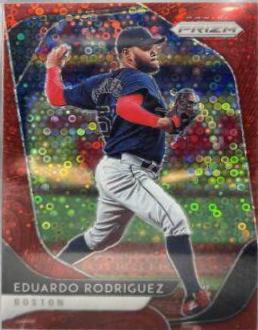 Eduardo Rodriguez [Red Prizm] #18
