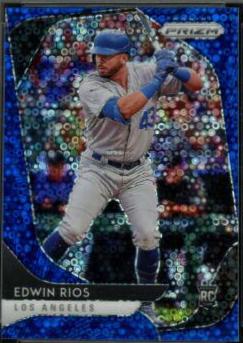 Edwin Rios [Blue Donut Circles Prizm] #241