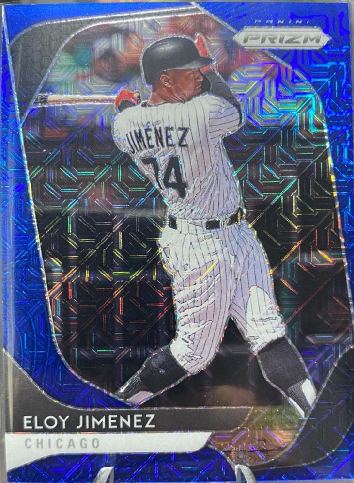 Eloy Jimenez [Blue Mojo Prizm] #160