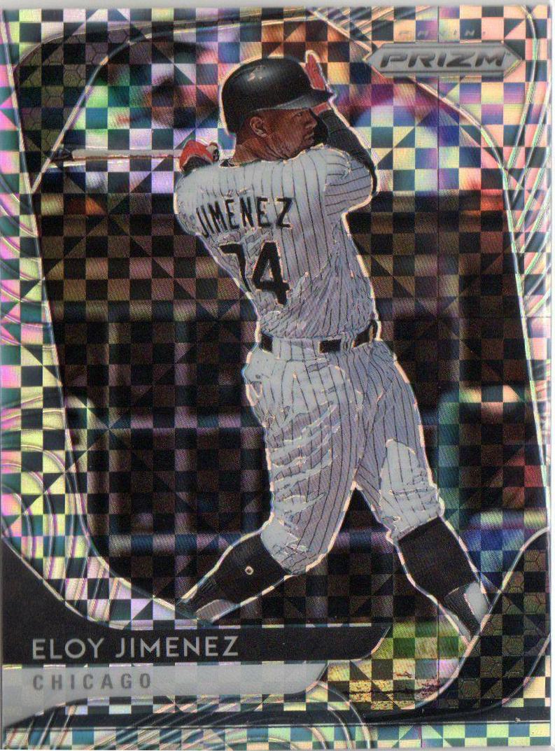 Eloy Jimenez [Power Plaid Prizm] #160