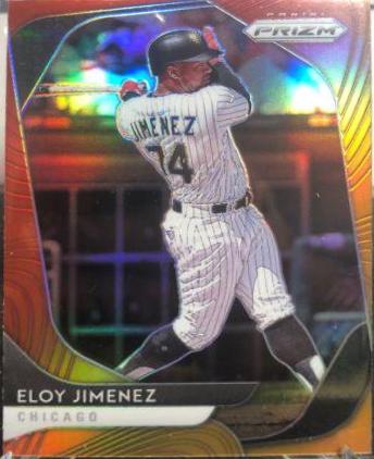 Eloy Jimenez [Red Orange Prizm] #160