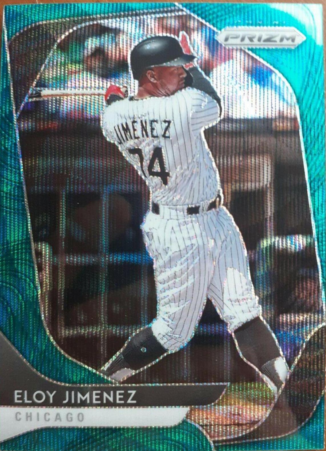 Eloy Jimenez [Teal Wave Prizm] #160