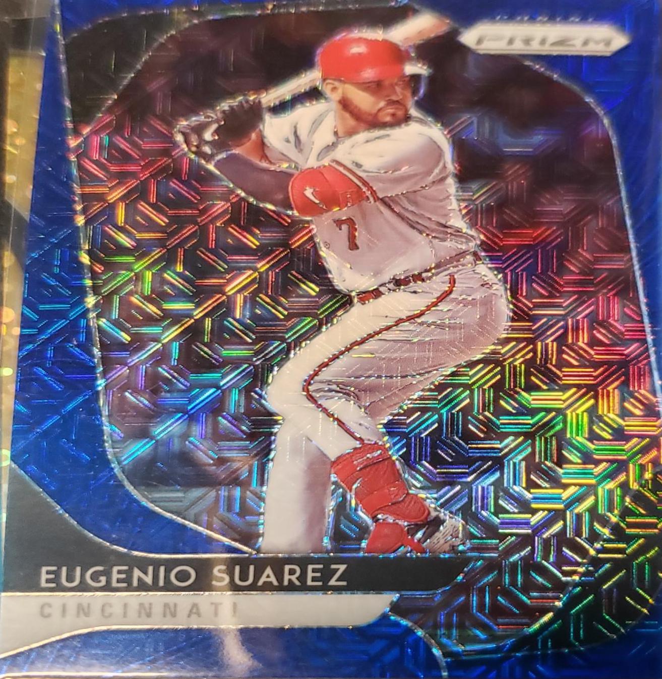 Eugenio Suarez [Blue Mojo Prizm] #177