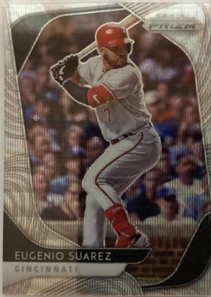 Eugenio Suarez [Blue Wave Prizm] #177