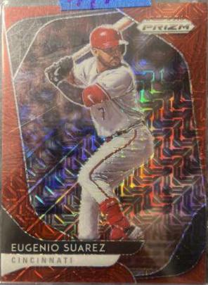 Eugenio Suarez [Red Mojo Prizm] #177