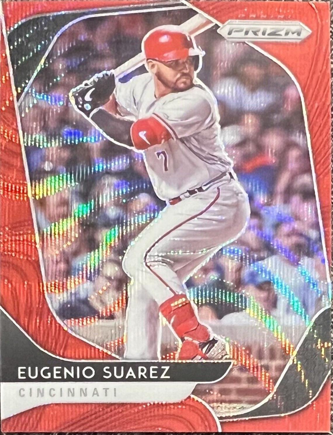 Eugenio Suarez [Red Wave Prizm] #177