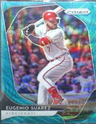 Eugenio Suarez [Teal Wave Prizm] #177