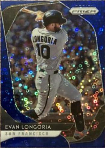Evan Longoria [Blue Donut Circles Prizm] #79