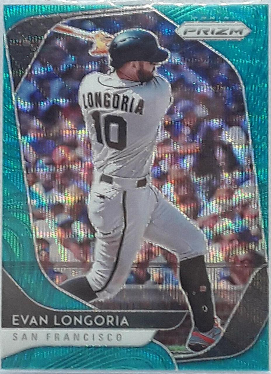Evan Longoria [Teal Wave Prizm] #79