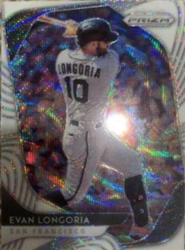 Evan Longoria [White Wave Prizm] #79