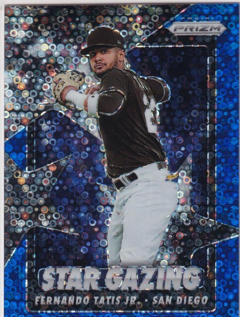 Fernando Tatis Jr. [Blue Donut Circles Prizm] #193